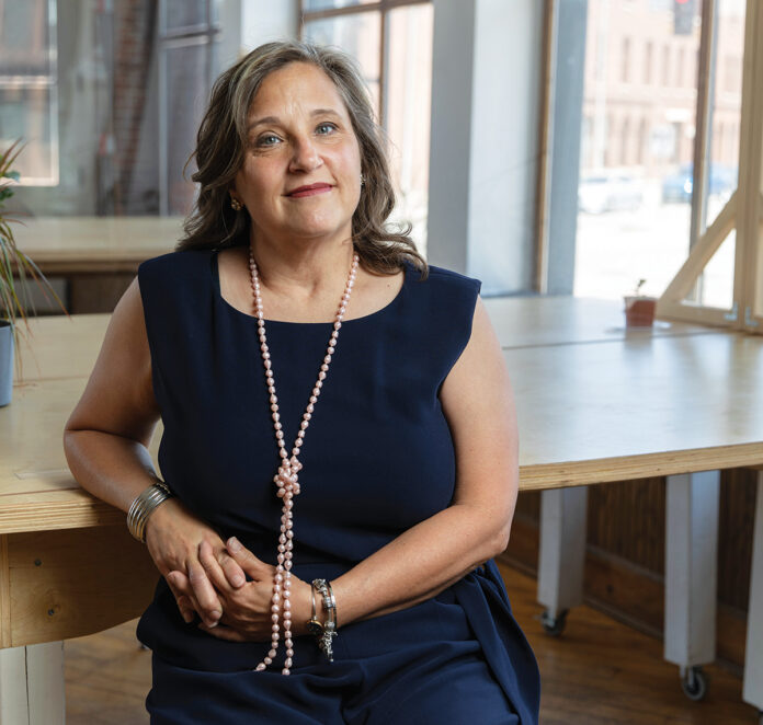 Gerontologist Deb Burton launched R.I. Elder Info and rielderinfo.com in 2018 to  help people remain independent as they age. / PBN PHOTO/RUPERT WHITELEY