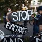 With the end coming soon for a federal moratorium on evictions – a measure put in place amid the coronavirus pandemic – more than a quarter of Rhode Island renters may be at risk of losing their homes, according to a new study. AP FILE PHOTO/MICHAEL DWYER
