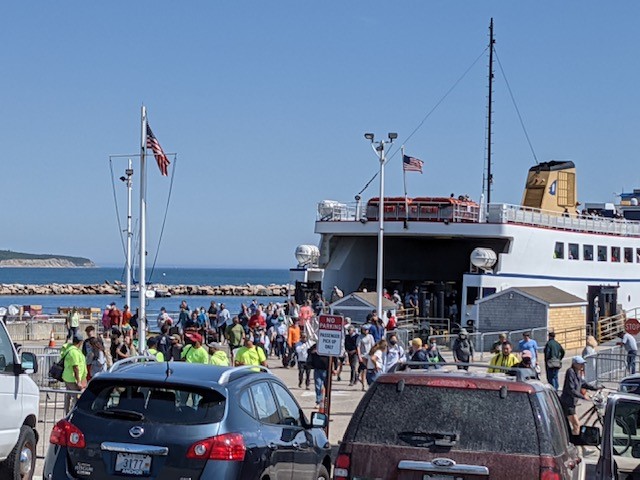 Block Island (ferry offload)(Lars Trodson)