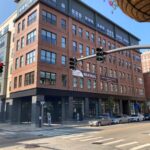 THE GROUND FLOOR retail space of the Nightingale Building on Washington Street in downtown Providence is expected to home to Rory's Market and Kitchen, an independent organic grocery store based in Dennis, Mass. PBN PHOTO/WILLIAM HAMILTON