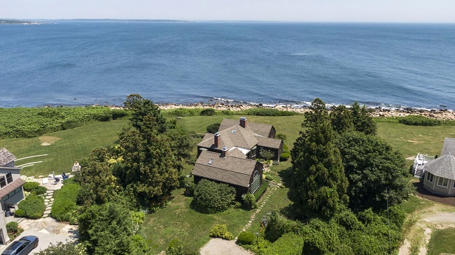 AN OCEANSIDE HOME at 244 Ocean Road in Narragansett recently sold for $4.8 million, making it one of the largest real estate sales in the town so far this year. / COURTESY LILA DELMNA COMPASS