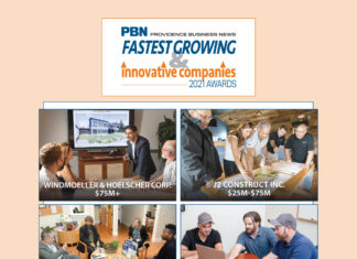 2021 Fastest Growing & Innovative Companies Awards Section