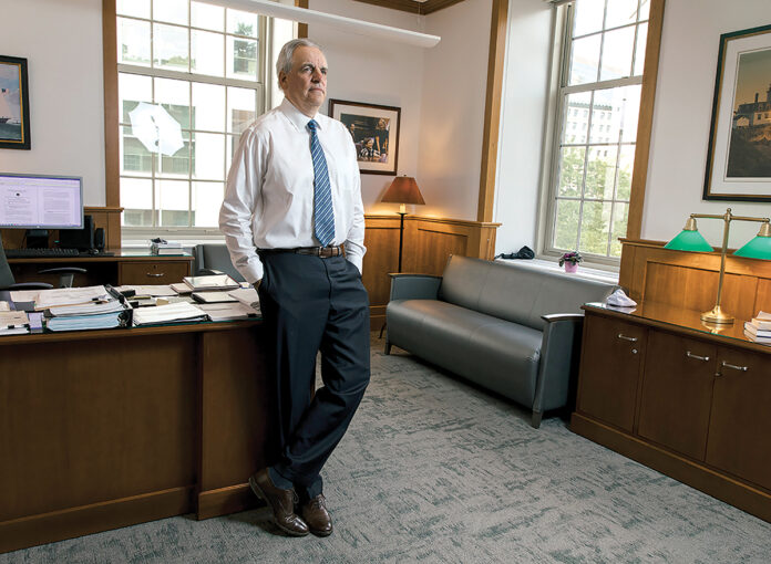ENHANCED ­­ABILITIES: R.I. Attorney General Peter F. Neronha says a new state law gives his office more power to pursue businesses accused of deceptive or unfair business practices. / PBN FILE PHOTO/RUPERT WHITELEY