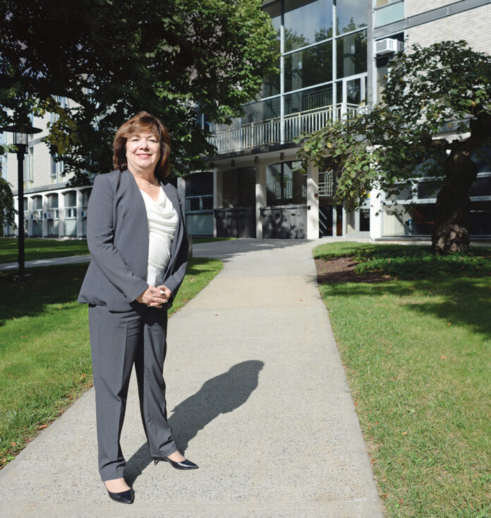 Diane C. Fournaris in July was named state director for the R.I. Small Business Development Center at the University of Rhode Island. She previously served as associate state director of the program. / PBN PHOTO/ELIZABETH GRAHAM Diane C. Fournaris in July was named state director for the R.I. Small Business Development Center at the University of Rhode Island. She previously served as associate state director of the program. / PBN PHOTO/ELIZABETH GRAHAM