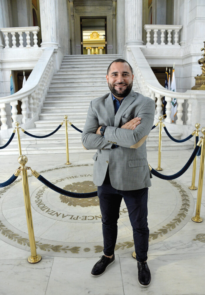 5Q: Carlos E. Tobon R.I. state representative, D-Pawtucket Co-chair, R.I. House of Representatives American Rescue Plan Act Task Force / PBN PHOTO/ELIZABETH GRAHAM