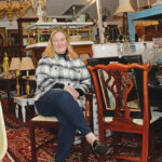 TREASURE SEEKER: Heidi W. Stevens is the owner of Re– Antiques & Interiors in North Kingstown. Her fascination with antiques and artifacts began when she was a child discovering such items at a nearby grange during the summers. The fascination continued to grow as she got older. / PBN PHOTO/ELIZABETH GRAHAM  
