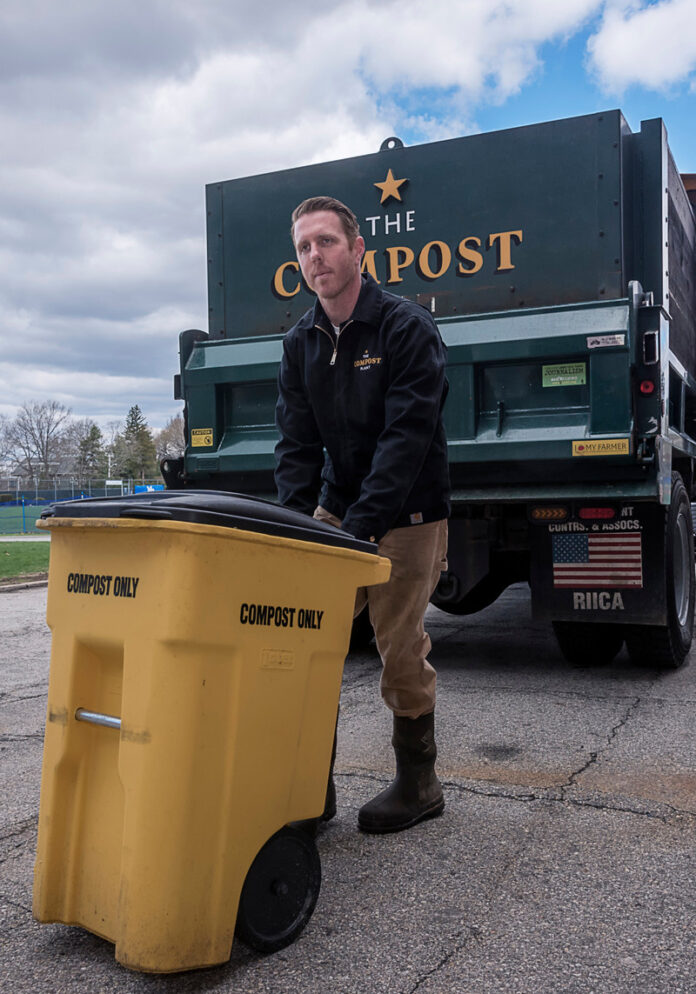 A NEW REPORT published by the city of Providence found the city could save money, create jobs and meet its sustainability goals by creating a residential composting program with free pickup./ PBN PHOTO/ MICHAEL SALERNO