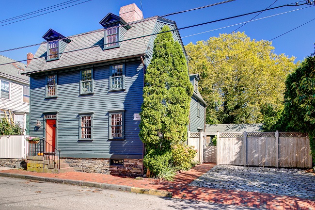 THE HOME at 41 Third St. in Newport, which recently sold for $1.5 million, was built in 1720 and underwent a major renovation in 1992. / COURTESY RESIDENTIAL PROPERTIES LTD.