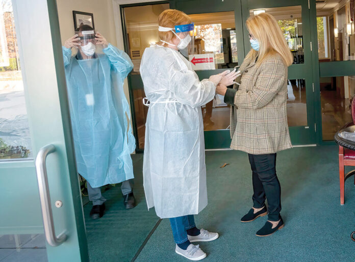 A NEW STAFFING MANDATE TAKING EFFECT at Rhode Island nursing homes on Jan. 1, 2022, needs a one-year pause due to a staffing shortage, nursing home industry groups said. / PBN FILE PHOTO/MICHAEL SALERNO A NEW STAFFING MANDATE TAKING EFFECT at Rhode Island nursing homes on Jan. 1, 2022, needs a one-year pause due to a staffing shortage, nursing home industry groups said. / PBN FILE PHOTO/MICHAEL SALERNO