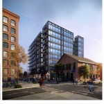 THE DOWNTOWN DESIGN REVIEW COMMITTEE voted on Monday, Dec. 13, 2021, to grant a third six-month extension for a 10-story apartment project to commence construction at 151-155 Chestnut St. / PHOTO COURTESY PROVIDENCE PLANNING DEPARTMENT