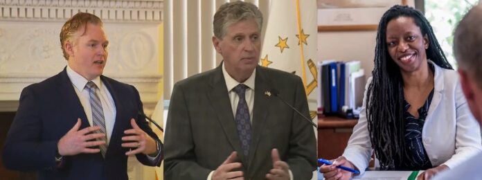 PUBLIC HEALTH EXPERTS said they're concerned with the loss of Dr. Nicole Alexander-Scott as the longtime director of the R.I. Department of Health, amid a politically charged pandemic, and they shared their thoughts on the state's search for a replacement. / COURTESY WPRI, PBN FILE PHOTOS SOME PUBLIC HEALTH LEADERS say they're concerned with the loss of Dr. Nicole Alexander-Scott as the longtime director of the R.I. Department of Health amid a politically charged pandemic, and they're keeping a close eye on the search for a replacement. / COURTESY WPRI