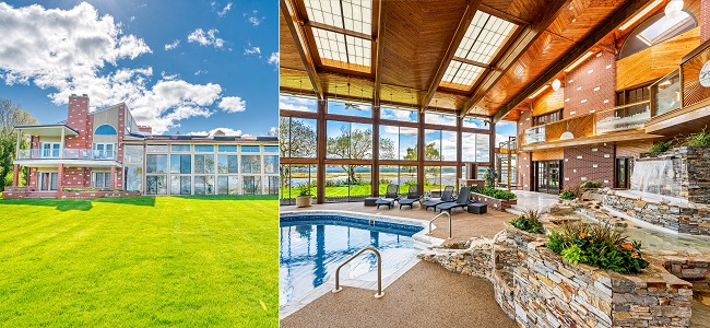 THE LARGEST-EVER SALE of residential property in Swansea took place recently, with the $2.37 million purchase of a waterfront home at 222 Bay Point Road. / COURTESY MOTT & CHACE SOTHEBY’S INTERNATIONAL REALTY
