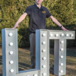 PERFECT FIT: Mobile DJ Alex Brown says taking over marquee letter rental company itsLIT RI was a perfect fit with his experience in the events industry.  PBN PHOTO/MICHAEL SALERNO