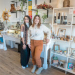 STRONGER TOGETHER: Ana Duque, left, and Karen Mejias at their new store called The Heal Room. The two Latina women have teamed up, using their past experiences as business owners to bring a zero-waste store and wellness bar to Pawtucket. PBN PHOTO/MICHAEL SALERNO