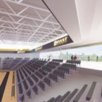 BRYANT UNIVERSITY is expected to break ground on a new on-campus convocation center and arena in 2023. / COURTESY BRYANT UNIVERSITY