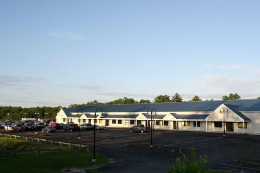 A STRIP MALL PROPERTY at 570 Nooseneck Hill Road in Exeter that's been the home of motorcycle accessories company Twisted Throttle LLC was recently sold for $1.4 million. / COURTESY SWEENEY REAL ESTATE AND APPRAISAL