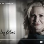 REPUBLICAN ASHLEY KALUS officially launched her gubernatorial campaign on Tuesday via a YouTube video. / SCREENSHOT OF YOUTUBE VIDEO