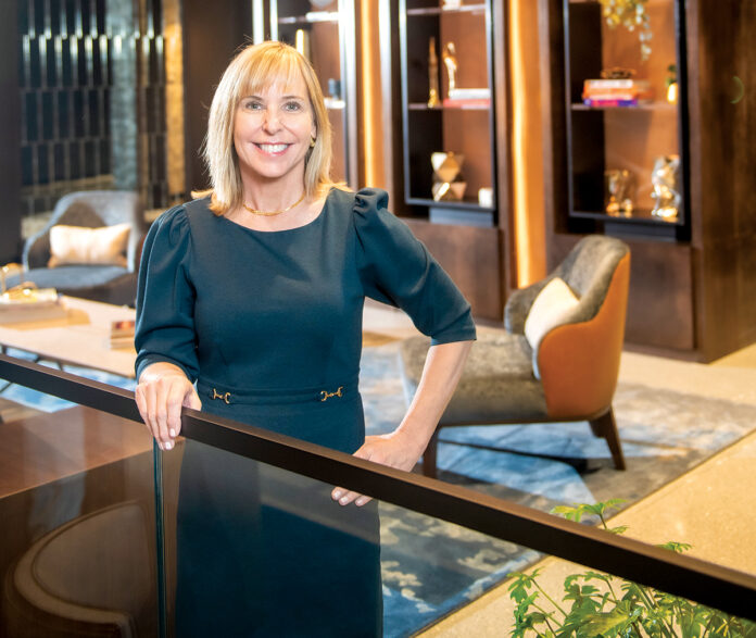 INSTRUMENTAL ROLE: Jennifer Goodrich Coia, general counsel at Paolino Properties LP in Providence, played a large role in the company’s development of the 1887 Exchange Building into The Beatrice luxury hotel. / PBN PHOTO/DAVE HANSEN INSTRUMENTAL ROLE: Jennifer Goodrich Coia, general counsel at Paolino Properties LP in Providence, played a large role in the company’s development of the 1887 Exchange Building into The Beatrice luxury hotel. / PBN PHOTO/DAVE HANSEN