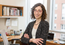 DEVOTED: Michele Lederberg, executive vice president, chief legal officer and chief administrative officer for Blue Cross & Blue Shield of Rhode Island in Providence, has worked more than two decades at the health insurance company.  PBN PHOTO/TRACY JENKINS