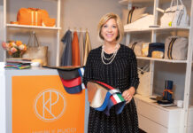 ITALIAN INSPIRATION: Kimberly Pucci, owner and creative director of Kimberly Pucci LLC in Newport, was inspired by the Tuscany region of Italy and the artisans and craftsmen she encountered while living there to launch her own business. / PBN FILE PHOTO/DAVE HANSEN