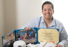 CAREER PATHFINDER: U.S. Navy veteran Camy R. Ruck credits the Southeastern New England Defense Industry Alliance with assisting her in finding the type of job she wanted in civilian life.  PBN PHOTO/DAVID HANSEN