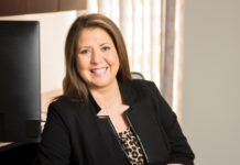D’Orsi has built a strong foundation at Starkweather & Shepley CLOSING THE GAP: Theresa D’Orsi, vice president of the construction practice group at Starkweather & Shepley Insurance Brokerage Inc. in East Providence, says mentorships can help close the gender gap in construction. / PBN PHOTO/DAVE HANSEN