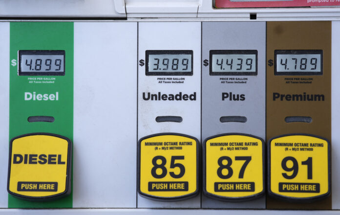 Consumer gasoline prices