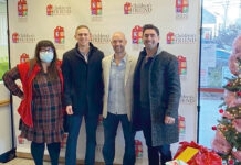 Kahn, Litwin, Renza & Co. Ltd. MAKING FRIENDS: Team members from Kahn, Litwin, Renza & Co. Ltd. take part in an “Adopt A Family” initiative held by Children’s Friend and Service. / COURTESY KAHN, LITWIN, RENZA & CO. LTD.