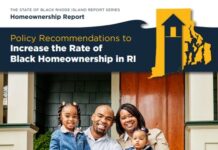A NEW REPORT released Friday by the United Way of Rhode Island and the Brown University School of Public Health notes that the rate of Black homeowners in Rhode Island lags behind the national average. / COURTESY UNITED WAY OF RHODE ISLAND
