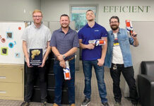 Vertikal6 HAVING A BLAST: Vertikal6 employees have a Nerf gun tournament at the office. / COURTESY VERTIKAL6