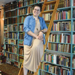 FROM PASSION TO PROFESSION: Kelly Allen-Kujawski used her love of reading to launch Rarities Books & Bindery in South Kingstown, where she specializes in restoration and preservation services for antique books and documents.  PBN PHOTO/ELIZABETH GRAHAM