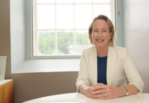 VALUABLE EXPERIENCE: Before co-founding Key Mediation LLC in North Kingstown, Kristen Sloan Maccini says she was given many opportunities and received jury trial experience while working real estate cases at her father’s Providence law firm. / PBN PHOTO/ELIZABETH GRAHAM