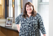 BUILDING UP: Michelle Wilcox, president of Crossroads Rhode Island, managed the growth of the program and housing assets budgets from $5 million to $13.4 million. / PBN PHOTO/DAVID HANSEN