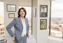 Renée Evangelista, Day Pitney LLP partner TEAM PLAYER: The lessons Renée Evangelista learned when she played on the North Providence West Little League softball team that won the 1979 world championship have applied in her legal career, too. / PBN PHOTO/TRACY JENKINS