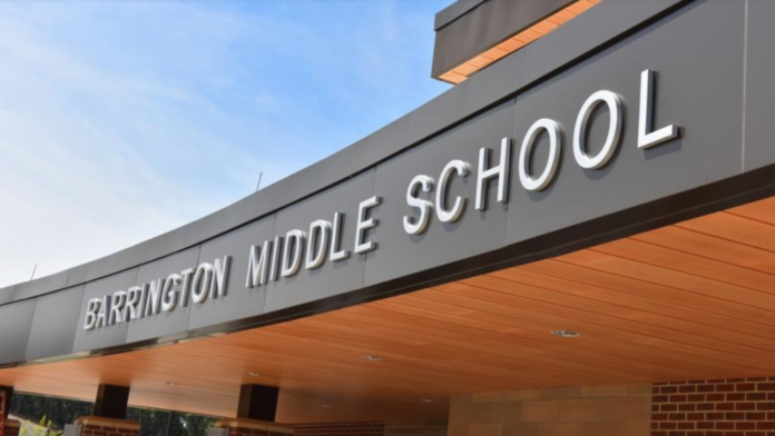 BARRINGTON MIDDLE SCHOOL has received a $1.5 million energy bonus from the R.I. Department of Education. / COURTESY BARRINGTON PUBLIC SCHOOLS BARRINGTON MIDDLE SCHOOL has received a $1.5 million energy bonus from the R.I. Department of Education. / COURTESY BARRINGTON PUBLIC SCHOOLS