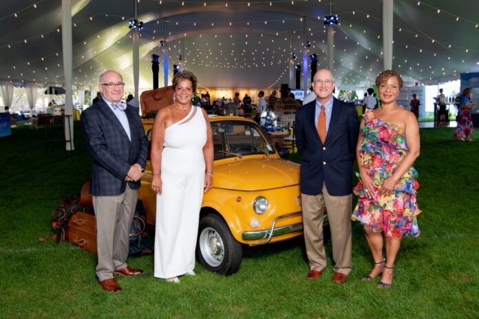 HASBRO CHILDREN'S HOSPITAL'S annual Heroes Ball held Aug. 27 raised a record $1.3 million. Pictured from left are Dr. Francois I. Luks, Hasbro Hospital’s pediatric surgeon-in-chief; Lifespan Corp. Vice President of Pediatric Services Tracey L. Wallace; Rhode Island Hospital and Hasbro Children’s Hospital President Dr. Saul N. Weingart; and Dr. Phyllis Dennery, Hasbro Hospital’s pediatrician-in-chief and medical director. / COURTESY HASBRO CHILDREN'S HOSPITAL HASBRO CHILDREN'S HOSPITAL'S annual Heroes Ball held Aug. 27 raised a record $1.3 million. Pictured from left are Dr. Francois I. Luks, Hasbro Hospital’s pediatric surgeon-in-chief; Lifespan Corp. Vice President of Pediatric Services Tracey L. Wallace; Rhode Island Hospital and Hasbro Children’s Hospital President Dr. Saul N. Weingart; and Dr. Phyllis Dennery, Hasbro Hospital’s pediatrician-in-chief and medical director. / COURTESY HASBRO CHILDREN'S HOSPITAL