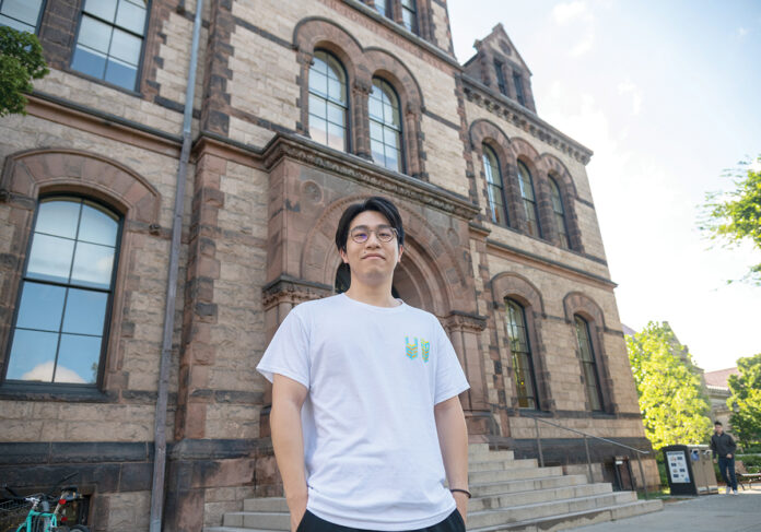 DIFFICULT DECISION: Yifei “Jerry” Hu has made the tough choice to remain in the U.S. and continue studying cognitive science at Brown University rather than return home to China, where strict COVID-19 policies and lockdowns are still in effect. PBN PHOTO/MICHAEL SALERNO
