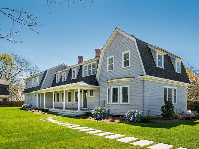 A HISTORIC SEASIDE home at 110 Boon St. recently sold for $2.9 million, marking the largest residential sale this year in The Pier area of Narragansett. / COURTESY DAVITT DESIGN BUILD INC.