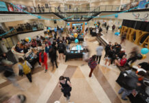 Bryant University sets new Giving Day record, raises $2M BRYANT UNIVERSITY STUDENTS help with on-campus donations inside the rotunda Wednesday during the university's annual Giving Day. The initiative raised more than $2 million, setting a new record. / COURTESY BRYANT UNIVERSITY