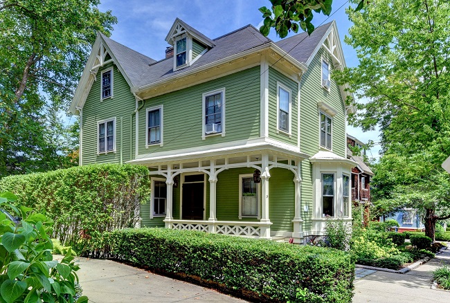 A HISTORIC HOME at 24 Barnes St. in Providence was sold for $1.2 million. / COURTESY RESIDENTIAL PROPERTIES LTD.