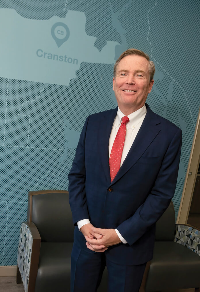 Rhode Island native Harold M. Horvat joined West Warwick-based Centreville Bank in 2014, becoming chairman, CEO and president in 2019.  / PBN PHOTO/MICHAEL SALERNO