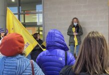 Caregivers at Women & Infants hold vigil to honor patients and workers