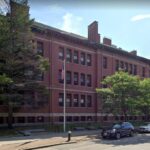 ALAN SHAWN FEINSTEIN Elementary School at Broad Street, pictured, and Carl G. Lauro Elementary School were identified late Tuesday as the two Providence public school buildings that will close next year due to their age and poor physical conditions. / COURTESY GOOGLE INC.