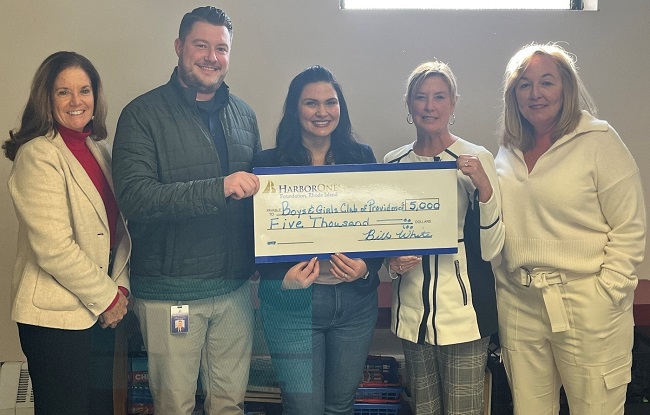 HarborOne Bank donation