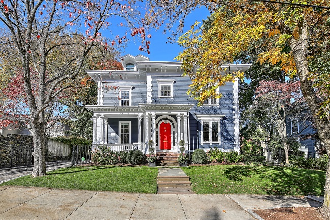 THE METCALF HOUSE at 12 Keene St. in Providence recently sold for $2.1 million, marking the third single-family home sale in the city in 2023 to exceed $1 million. / COURTESY RESIDENTIAL PROPERTIES LTD.