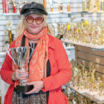 REWARDING JOB: Kristen ­Gossler, president of American Trophy and Supply Inc., has expanded the business with her husband, Peter Cameron, since buying it from her parents in 1990.  PBN PHOTO/MICHAEL SALERNO