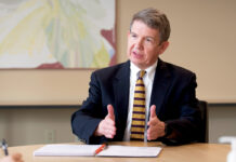 New CNE chief’s focus is on margins, not mergers TURNAROUND TIME: New Care New England Health System CEO and President Dr. Michael Wagner says he’s focused on improving the financial health of the state’s second-largest health care system.
PBN FILE PHOTO/
DAVID HANSEN