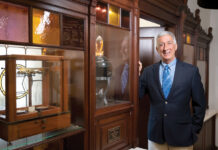 URI College of Pharmacy dean Larrat provides communities with the right prescription BEYOND OVER THE COUNTER:
University of Rhode Island College of Pharmacy Dean E. Paul Larrat says there are now more career pathways for pharmacy graduates to enter the health care field.
PBN PHOTO/DAVID HANSEN