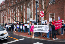 A TENTATIVE AGREEMENT has been reached on a new deal between the Rhode Island School of Design and Teamsters Local 251. The union is scheduled to vote on the proposal late Tuesday. / COURTESY JOEL YONG