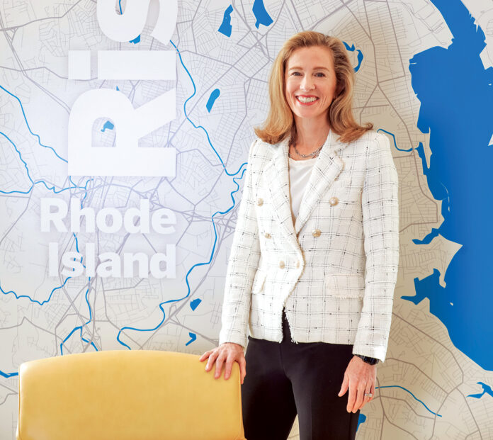 Martha L. Wofford was named CEO and president of Blue Cross & Blue Shield of Rhode Island in March 2021, replacing Kim A. Keck. She previously served as group vice president at DaVita Inc. in Colorado. / COURTESY BLUE CROSS & BLUE SHIELD OF RHODE ISLAND
